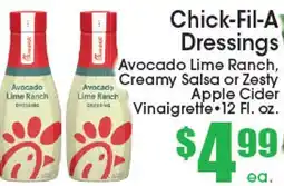 Supremo Foods Inc Chick-Fil-A Dressings offer
