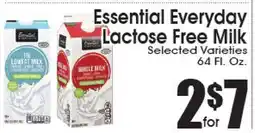 Supremo Foods Inc Essential Everyday Lactose Free Milk offer