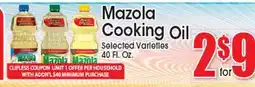 Supremo Foods Inc Mazola Cooking Oil offer