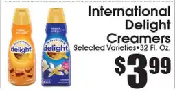 Supremo Foods Inc International Delight Creamers offer