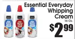 Supremo Foods Inc Essential Everyday Whipping Cream offer