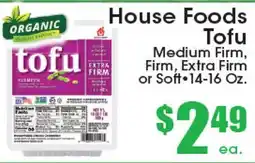 Supremo Foods Inc House Foods Tofu offer
