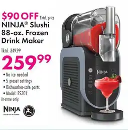 Boscov's NINJA Slushi 88-oz. Frozen Drink Maker offer