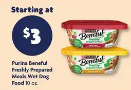 Family Dollar Purina Beneful Freshly Prepared Meals Wet Dog Food offer