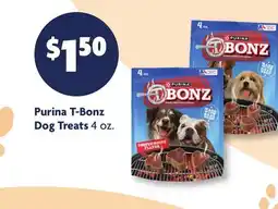 Family Dollar Purina T-Bonz Dog Treats offer