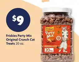 Family Dollar Friskies Party Mix Original Crunch Cat Treats offer