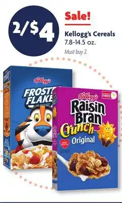 Family Dollar Kellogg's Cereals offer