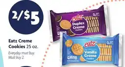 Family Dollar Eatz Creme Cookies offer