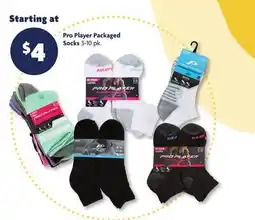 Family Dollar Pro Player Packaged Socks offer