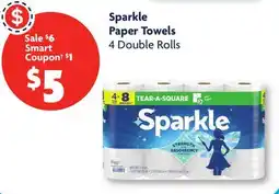 Family Dollar Sparkle Paper Towels offer