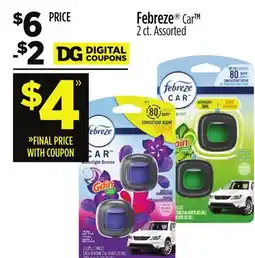Dollar General Febreze Car offer