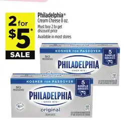 Dollar General Philadelphia Cream Cheese offer