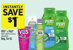 Dollar General VO5 or Pert Hair Care offer