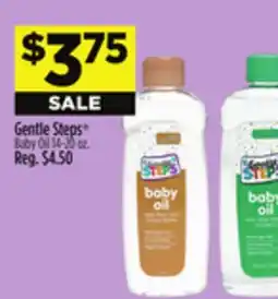 Dollar General Gentle Steps Baby Oil offer