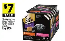 Dollar General Sheba Cat Food Perfect Portions Variety Pack offer