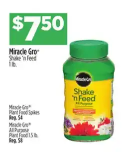 Dollar General Miracle Gro Shake'n Feed offer