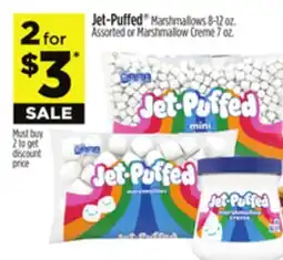 Dollar General Jet-Puffed Marshmallows Assorted or Marshmallow Creme offer
