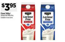 Dollar General Clover Valley Lactose Free Milk offer