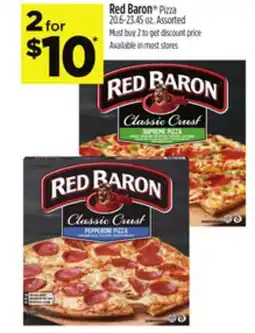 Dollar General Red Baron Pizza offer