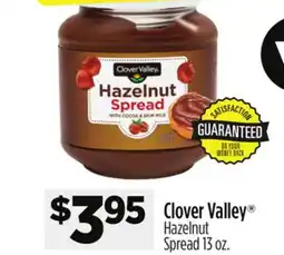 Dollar General Clover Valley Hazelnut Spread offer