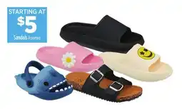 Dollar General Sandals offer