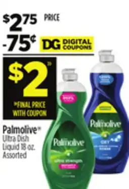 Dollar General Palmolive Ultra Dish Liquid offer