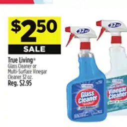 Dollar General True Living Glass Cleaner or Multi-Surface Vinegar Cleaner offer