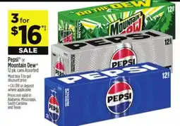 Dollar General Pepsi or Mountain Dew offer