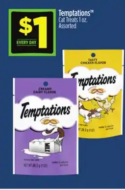 Dollar General Temptations Cat Treats offer