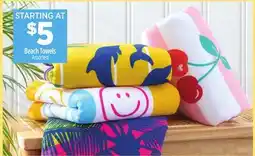 Dollar General Beach Towels offer