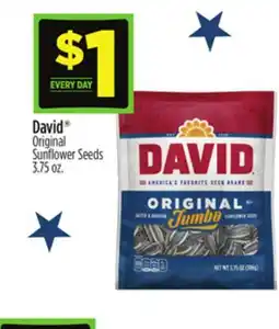 Dollar General David Original Sunflower Seeds offer
