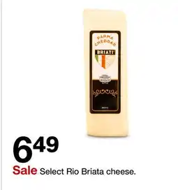 Target Select Rio Briata cheese offer