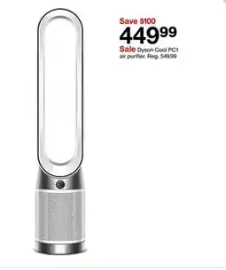 Target Dyson Cool PC1 air purifier offer