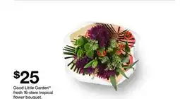 Target Good Little Garden fresh 16-stem tropical flower bouquet offer