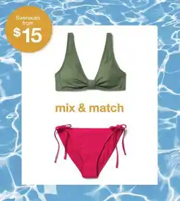 Target Swimsuits offer