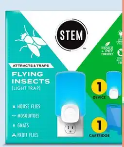 Target STEM flying insects light trap starter kit with cartridge offer