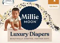 Target Millie Moon 120-ct. luxury diapers offer