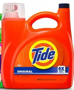 Target Tide Original 125-oz. liquid laundry detergent offer