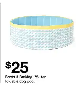 Target Boots & Barkley 175-liter foldable dog pool offer