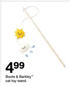 Target Boots & Barkley cat toy wand offer
