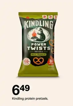 Target Kindling protein pretzels offer