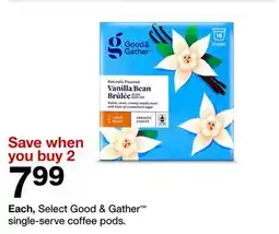 Target Good & Gather single-serve coffee pods offer