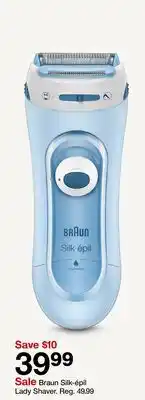 Target Braun Silk-épil Lady Shaver offer