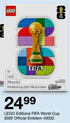 Target LEGO Editions FIFA World Cup 2026 offer