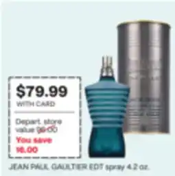 CVS JEAN PAUL GAULTIER EDT spray offer