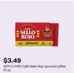 CVS Café Sello Rojo ground coffee offer