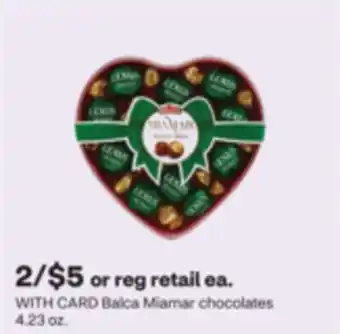 CVS Balca Miamar chocolates offer