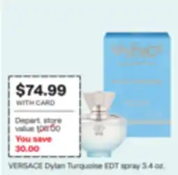 CVS VERSACE Dylan Turquoise EDT spray offer