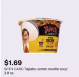 CVS Tapatío ramen noodle soup offer