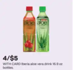 CVS Iberia aloe vera drink 16.9 oz bottles offer